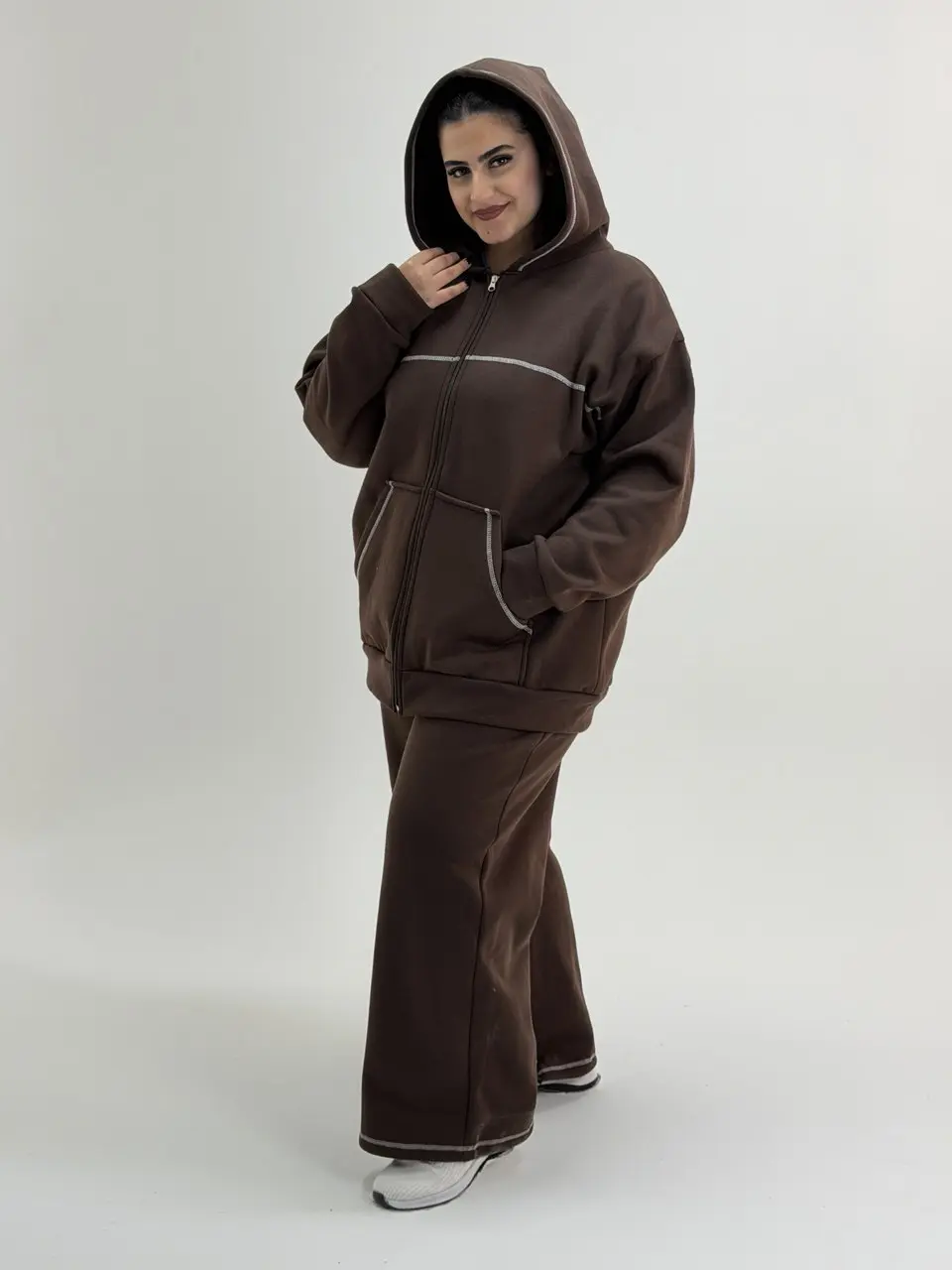 ست سویشرت شلوار سایزبزرگ اروس